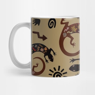 Southwest Desert Symbols Mug
